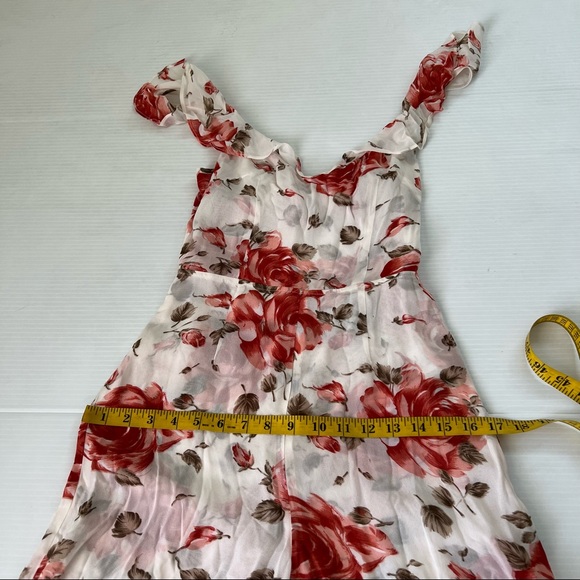 Reformation NWT Miri Roses Jumpsuit, 0 - Picture 6 of 13